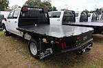New 2024 Chevrolet Silverado 3500 Work Truck Crew Cab 4x4 9' 6" Knapheide Steel Flatbed Truck with Gooseneck Hitch for sale #F10615 - photo 3