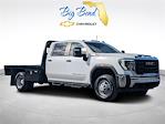 2024 GMC Sierra 3500 Crew Cab DRW 4WD Flatbed Truck for sale #F10628A - photo 1
