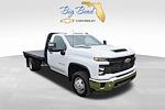 New 2025 Chevrolet Silverado 3500 Work Truck Regular Cab 4x4 11' 6" Knapheide Steel Flatbed Truck for sale #F10646 - photo 1