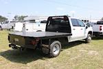 New 2025 Chevrolet Silverado 3500 Work Truck Crew Cab 4x4 9' 6" Knapheide Steel Flatbed Truck with Gooseneck Hitch for sale #F10683 - photo 2
