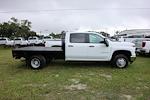 New 2025 Chevrolet Silverado 3500 Work Truck Crew Cab 4WD 9' 6" Knapheide Steel Flatbed Truck with Gooseneck Hitch for sale #F10688 - photo 3