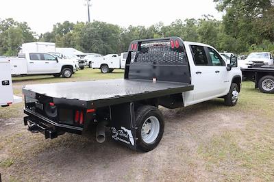 New 2025 Chevrolet Silverado 3500 Work Truck Crew Cab 4WD 9' 6" Knapheide Steel Flatbed Truck with Gooseneck Hitch for sale #F10716 - photo 2