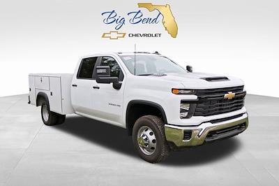 New 2025 Chevrolet Silverado 3500 Crew Cab 4WD Monroe Truck Equipment 108" Steel ServicePro 9' Service Truck for sale #F10725 - photo 1