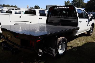 New 2025 Chevrolet Silverado 3500 Work Truck Crew Cab 4WD 9' 6" Knapheide Steel Flatbed Truck with Gooseneck Hitch for sale #F10743 - photo 2