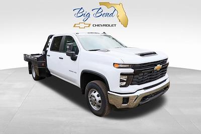 2025 Chevrolet Silverado 3500 Crew Cab DRW 4WD Flatbed Truck for sale #F10782 - photo 1