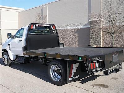 2023 Chevrolet Silverado 5500 Regular Cab DRW 4x2, Fontaine Modification Haulers Flatbed Truck for sale #233015F - photo 2