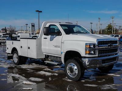 New 2024 Chevrolet Silverado 4500 Regular Cab Steel Flatbed Truck for sale #242325F - photo 1