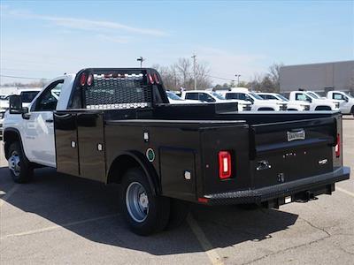 New 2025 Chevrolet Silverado 3500 Work Truck Regular Cab 4x4 11' 4" Knapheide Flatbed Truck for sale #251572F - photo 2