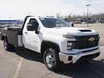 New 2025 Chevrolet Silverado 3500 Work Truck Regular Cab 4x4 11' 4" Knapheide Flatbed Truck for sale #251572F - photo 4