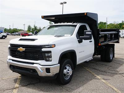 New 2025 Chevrolet Silverado 3500 Regular Cab 4x4 11' Galion Steel Dump Truck for sale #253523F - photo 1