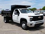 New 2025 Chevrolet Silverado 3500 Regular Cab 4x4 11' Galion Steel Dump Truck for sale #253523F - photo 4