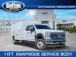 New 2024 Ford F-550 XL Super Cab 4x4 11' 1" Knapheide Enclosed Service Body for sale #K11521 - photo 1