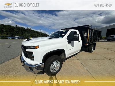 New 2024 Chevrolet Silverado 3500 Work Truck Regular Cab 4WD 12' Dejana Truck & Utility Equipment Landscape Dump for sale #M37540 - photo 1