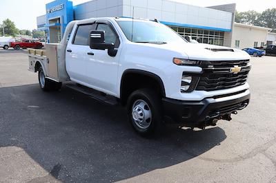 2024 Chevrolet Silverado 3500 Crew Cab DRW 4x4 Flatbed Truck for sale #28052A - photo 2