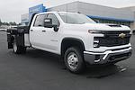 2024 Chevrolet Silverado 3500 Crew Cab 4x4, Knapheide PGTD Gooseneck Flatbed Truck for sale #30321 - photo 3