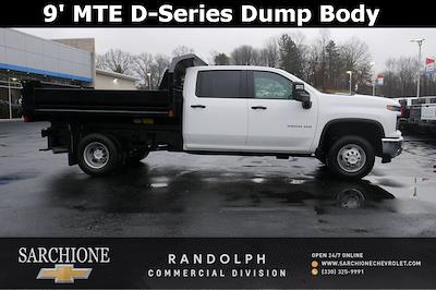 New 2025 Chevrolet Silverado 3500 Work Truck Crew Cab 4x4 9' Monroe Truck Equipment Dump Truck for sale #30989 - photo 1