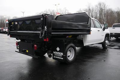 New 2025 Chevrolet Silverado 3500 Work Truck Crew Cab 4x4 9' Monroe Truck Equipment Dump Truck for sale #30989 - photo 2