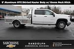 New 2025 Chevrolet Silverado 3500 Work Truck DRW Crew Cab 4x4 9' 4" Monroe Truck Equipment Hauler Body for sale #31030 - photo 1