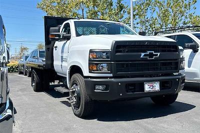 2023 Chevrolet Silverado 5500 Regular Cab DRW RWD, Flatbed Truck for sale #AFC1445 - photo 1