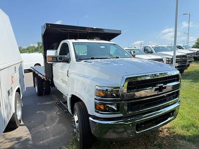 New 2024 Chevrolet Silverado 5500 Work Truck Regular Cab PJ's Flatbed Truck for sale #TF21890 - photo 1