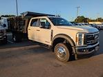 New 2025 Ford F-550 Crew Cab 4WD 12' PJ's Steel Dump Truck for sale #T580717 - photo 1