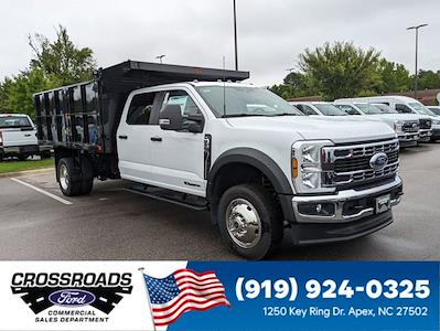 New 2025 Ford F-550 Crew Cab 4WD 12' Steel Dump Truck for sale #T580729 - photo 1
