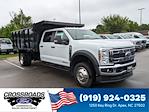 New 2025 Ford F-550 Crew Cab 4WD 12' Steel Dump Truck for sale #T580729 - photo 1
