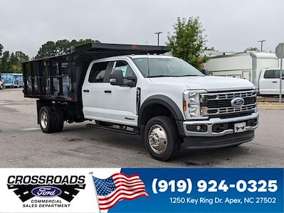 New 2025 Ford F-550 Crew Cab 4WD 12' PJ's Steel Dump Truck for sale #T580744 - photo 1