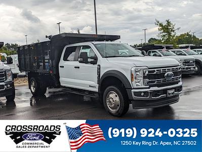 New 2025 Ford F-550 Crew Cab 4WD 12' PJ's Steel Dump Truck for sale #T580745 - photo 1