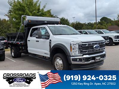 New 2025 Ford F-550 Crew Cab 4WD 11' Godwin Steel Dump Truck for sale #T580757 - photo 1