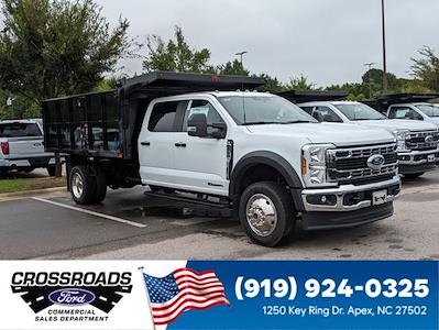 New 2025 Ford F-550 Crew Cab 4WD 12' PJ's Steel Dump Truck for sale #T580758 - photo 1