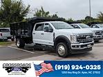 New 2025 Ford F-550 Crew Cab 4WD 12' PJ's Steel Dump Truck for sale #T580758 - photo 1