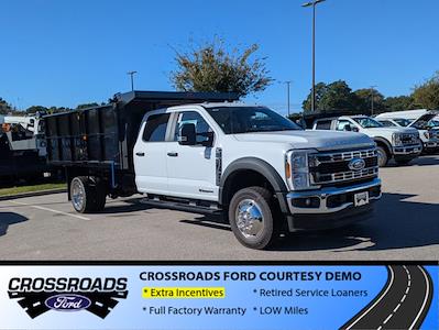 New 2025 Ford F-450 Crew Cab 4WD 12' PJ's Steel Dump Truck for sale #T580822 - photo 1