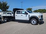 New 2025 Ford F-450 XL Crew Cab 12' PJ's Steel Flatbed Truck with Hoist for sale #T580830 - photo 3
