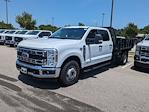New 2025 Ford F-350 XL Crew Cab 9' PJ's Steel Flatbed Truck with Hoist with Gooseneck Hitch for sale #T580864 - photo 5