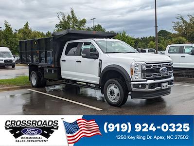 New 2025 Ford F-550 Crew Cab 4WD 12' PJ's Steel Dump Truck for sale #T580920 - photo 1