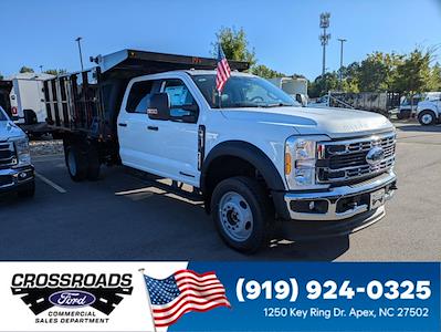 New 2025 Ford F-550 Crew Cab 4WD 12' PJ's Steel Dump Truck for sale #T581120 - photo 1