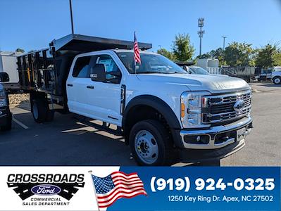 New 2025 Ford F-550 Crew Cab 4WD 12' PJ's Steel Dump Truck for sale #T581122 - photo 1