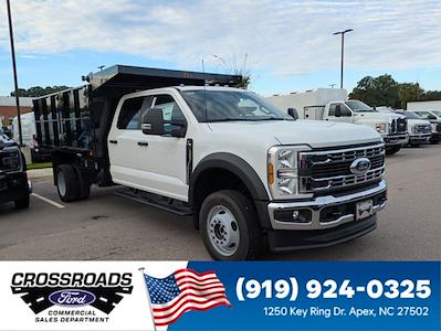 New 2025 Ford F-450 Crew Cab 4WD 12' PJ's Steel Dump Truck for sale #T581186 - photo 1
