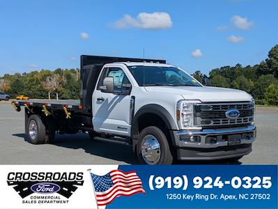 New 2025 Ford F-550 Regular Cab Flatbed Truck for sale #T581345 - photo 1