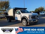 New 2026 Ford F-450 XL Regular Cab 4WD 12' PJ's Steel Flatbed Truck with Hoist for sale #T680153 - photo 1