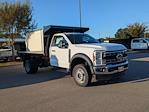 New 2026 Ford F-450 XL Regular Cab 4WD 12' PJ's Steel Flatbed Truck with Hoist for sale #T680153 - photo 3