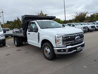 New 2026 Ford F-350 XL Regular Cab 12' PJ's Steel Flatbed Truck with Hoist for sale #T680157 - photo 1