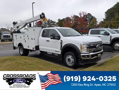 New 2026 Ford F-550 Super Cab 4WD 11' 1" Stellar Industries Mechanics Body with Crane for sale #T680163 - photo 1