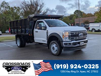 New 2026 Ford F-450 Regular Cab 4WD 12' PJ's Steel Dump Truck for sale #T680179 - photo 1