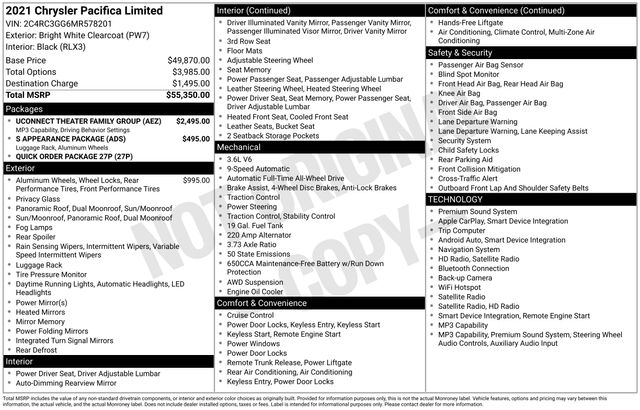 Used 2021 Chrysler Pacifica - photo 8