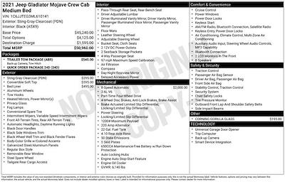 Used 2021 Jeep Gladiator - photo 1