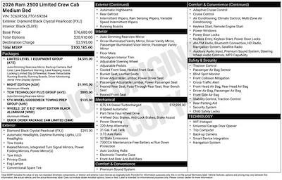 New 2026 Ram 2500 - photo 1