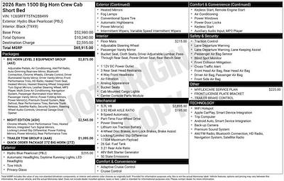 New 2026 Ram 1500 Lone Star Crew Cab for sale #O6T288499 - photo 2