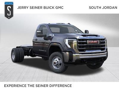 New 2025 GMC Sierra 3500 Pro Regular Cab 4WD 84 CA Cab Chassis for sale #141196 - photo 1